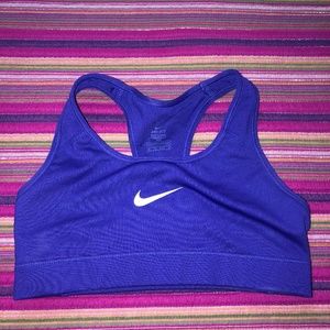 Nike purple sport bra